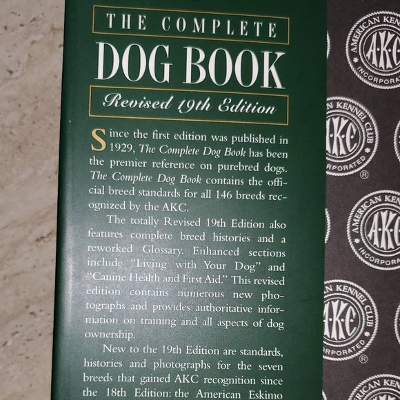 Amer Kennel Complete Dog Book - Picture 2 of 4